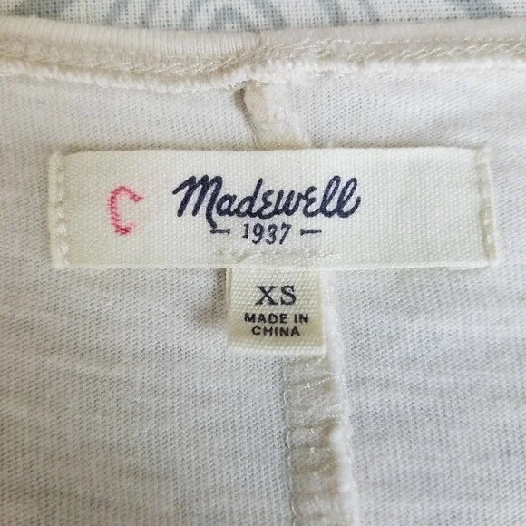 Madewell White Boho Embroidery Tank Top - Picture 9 of 10